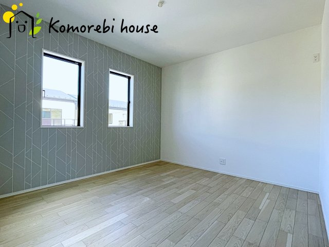 大宮指扇South side　新築一戸建て　グリーンガーデン　Lの洋室|個人の部屋や寝室として使える洋室です