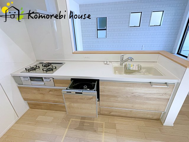 大宮指扇South side　新築一戸建て　グリーンガーデン　Lのキッチン|キッチンです