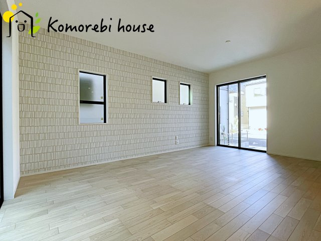 大宮指扇South side　新築一戸建て　グリーンガーデン　Lの居間・リビング|リビングです