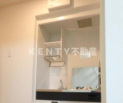 【キッチン】 | トライアングル蒲田 | お料理しやすいキッチンです