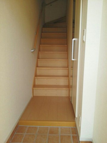 グレースＡの玄関