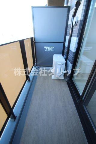 ガレリアレジデンス石川町のバルコニー