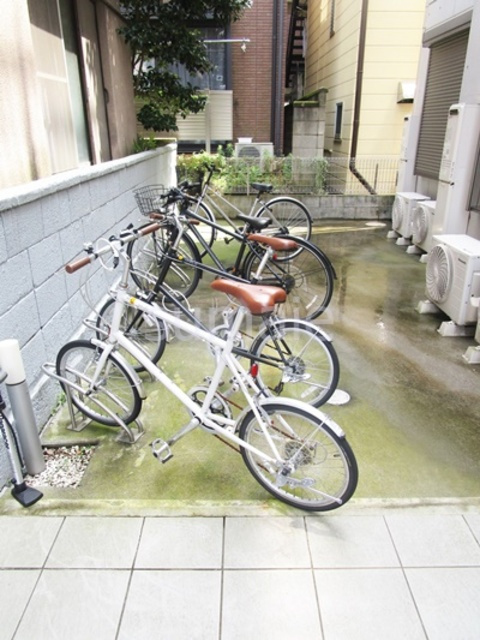 プラハ駒込のその他共用部分|駐輪場です！