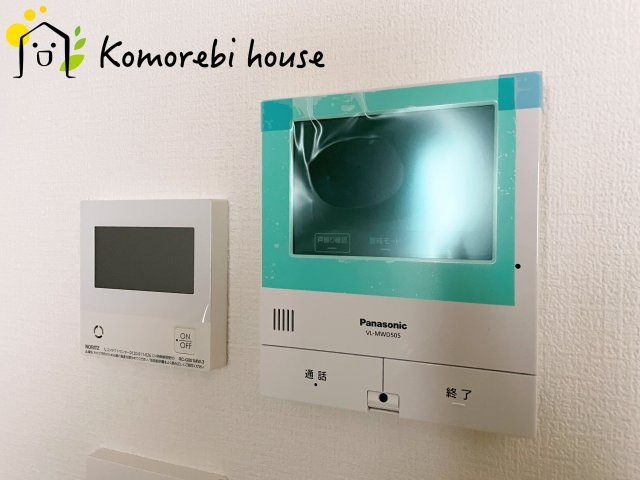 大宮指扇South side　新築一戸建て　グリーンガーデン　Mの防犯設備|来客時も画面で確認できる安心のTVモニターフォン。録画機能も付いているの安心。忙しい毎日をしっかりサポートします。