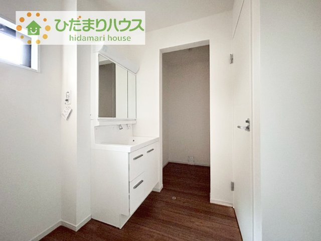 【独立洗面台】 | 我孫子市湖北台10期　新築戸建　2号棟 | シンプルで使い勝手の良い独立洗面台！