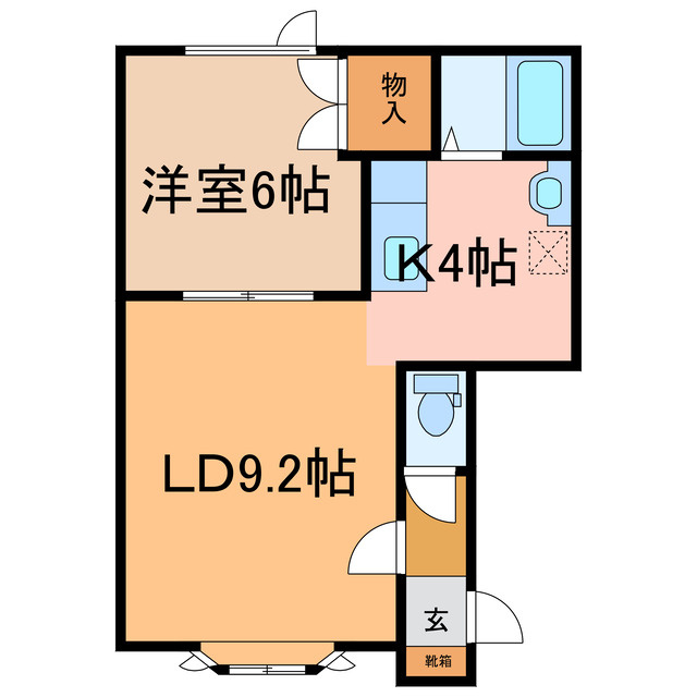 パティシエの間取り