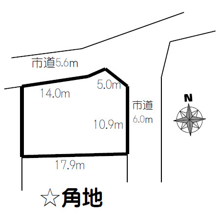 【区画図】 | 前橋市堀越町　中古住宅