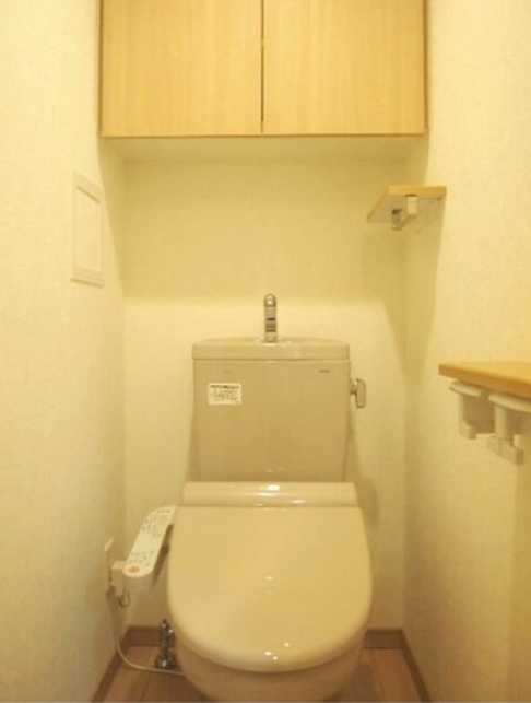 ルーブル桜新町　分譲賃貸　角部屋　オートロックのトイレ