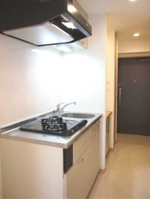 ルーブル桜新町　分譲賃貸　角部屋　オートロックのキッチン