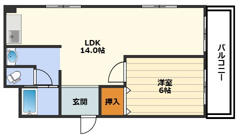 山田ビルの間取り