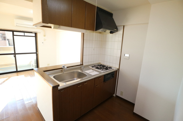 プラザハイツ二ツ屋A棟のキッチン