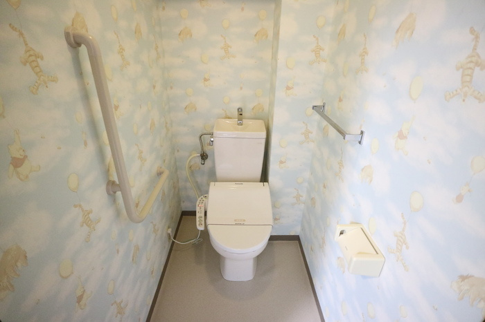 プラザハイツ二ツ屋A棟のトイレ