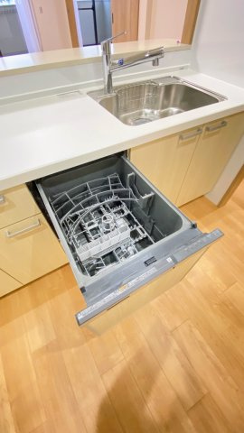 コム・ファーレ西宮北口のキッチン|食器洗浄乾燥機