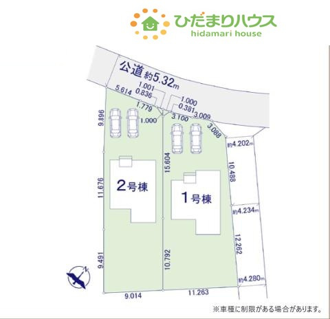 嵐山町川島　15期　新築一戸建て　ずっとプラス　01の前面道路含む現地写真