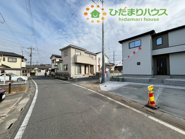 嵐山町川島　15期　新築一戸建て　ずっとプラス　01の前面道路含む現地写真|閑静な住宅街で叶える静かな暮らし★