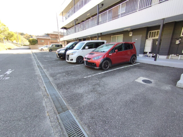 コーポさのの駐車場