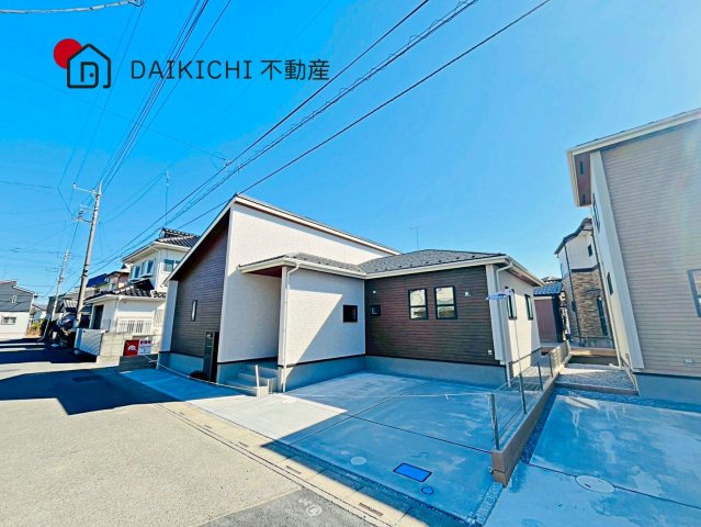 【前面道路含む現地写真】 | 行田市棚田町3丁目　新築戸建　全3棟　3号棟