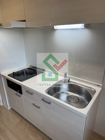 カーヴドキャレのキッチン