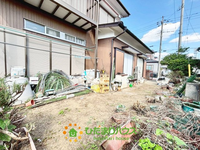 幸手市千塚　中古一戸建ての庭
