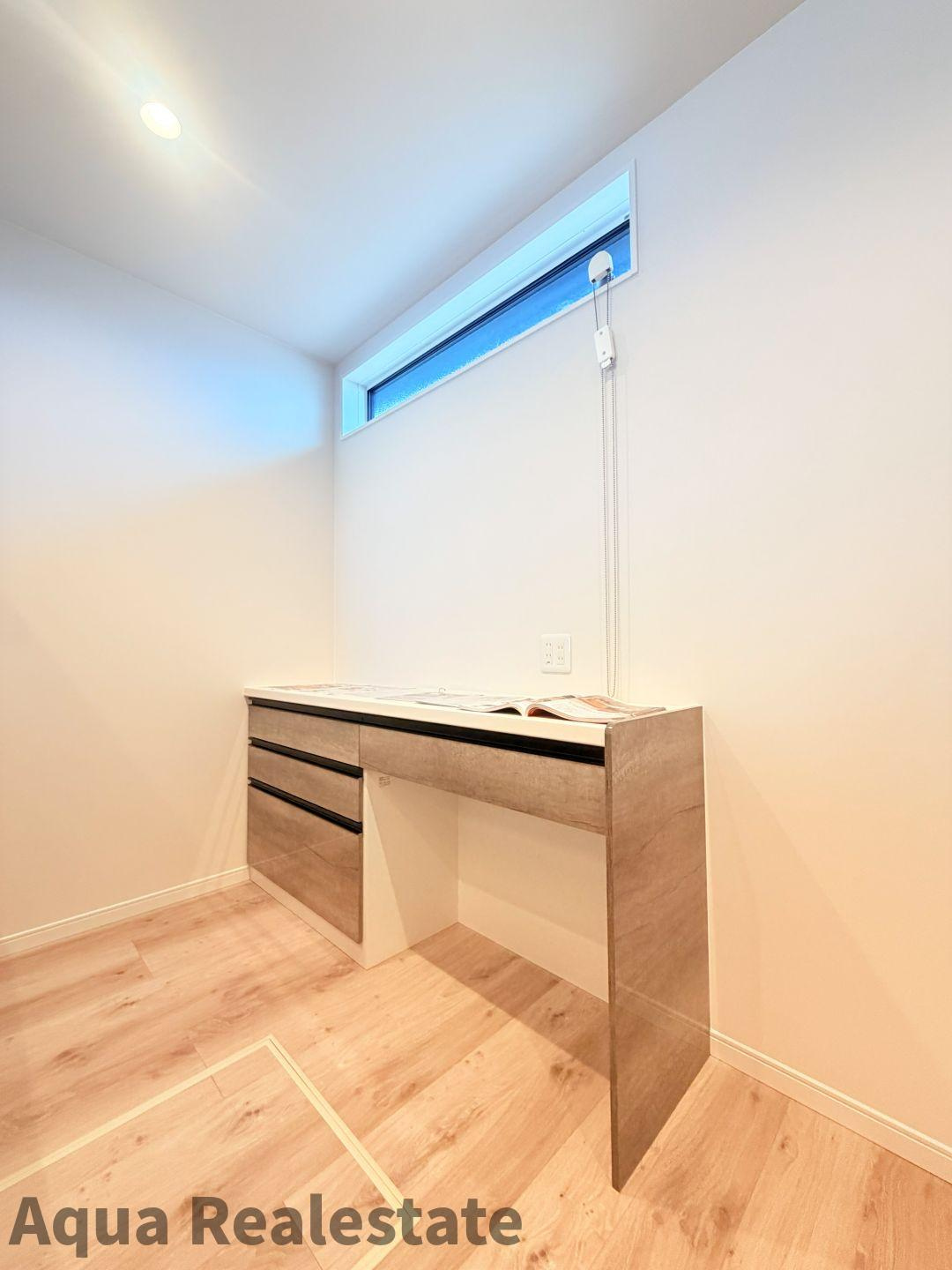 高松市仏生山町　Ｄ号地モデルハウスの収納|ちょっとした収納スペースも充実しています