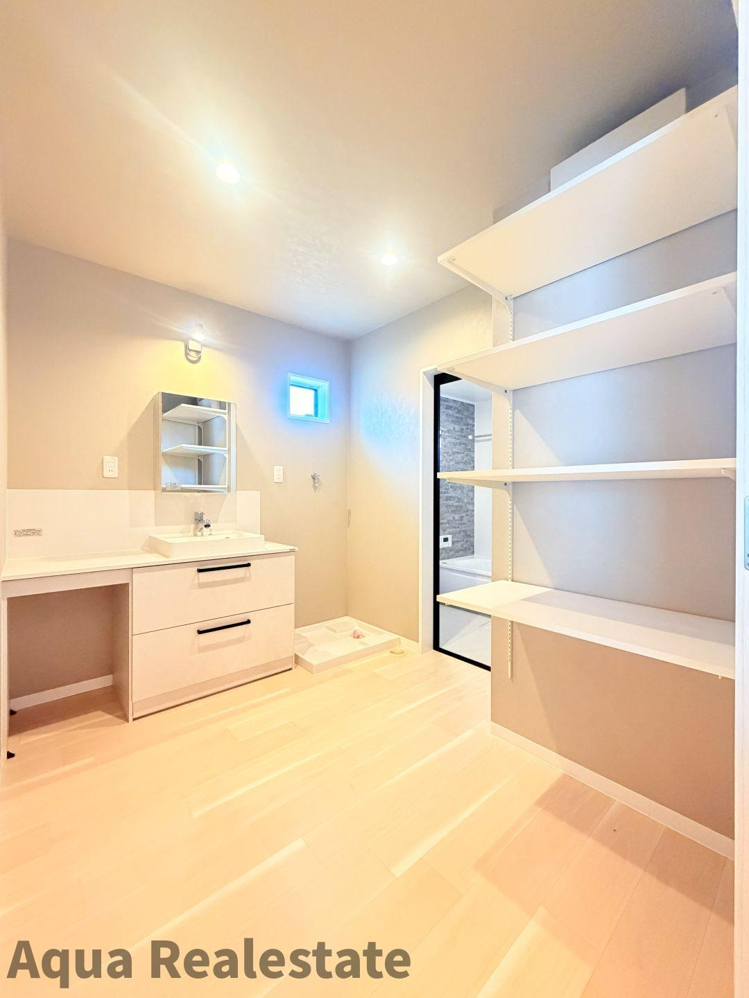 高松市仏生山町　Ｄ号地モデルハウスの収納|十分な収納スペースがあります