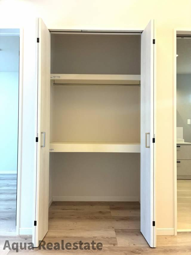 高松市仏生山町　Ｄ号地モデルハウスの収納|収納豊富です