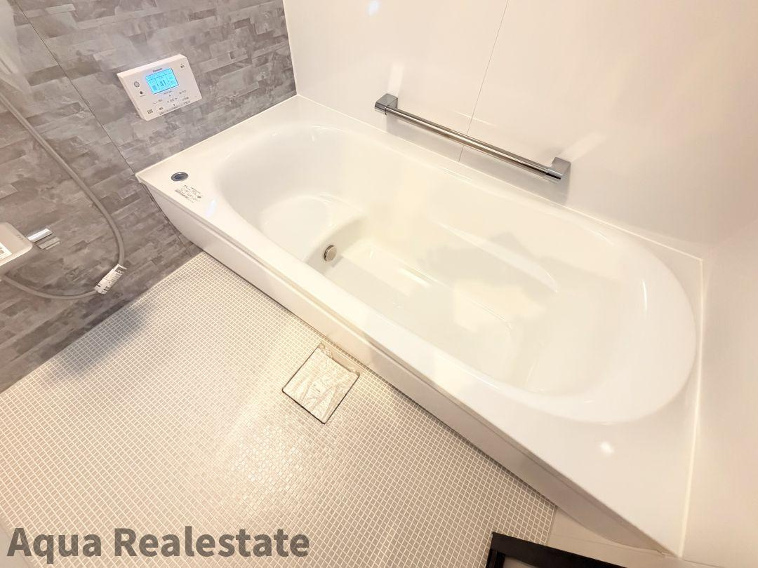 高松市仏生山町　Ｄ号地モデルハウスの浴室|きれいなお風呂です