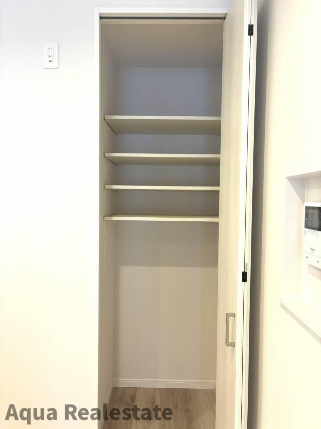 高松市仏生山町　Ｄ号地モデルハウスの収納|収納スペース豊富です