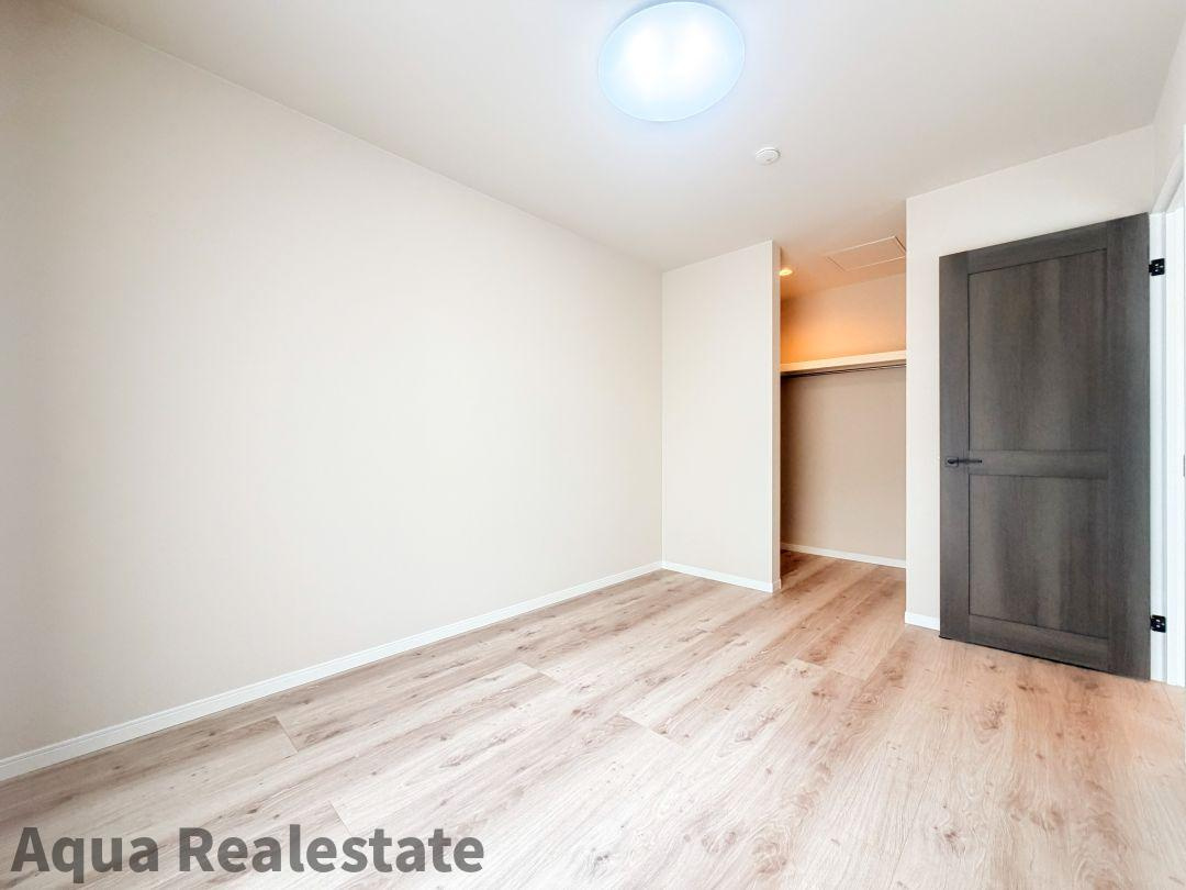 高松市仏生山町　Ｄ号地モデルハウスの寝室|使い勝手のいい寝室です