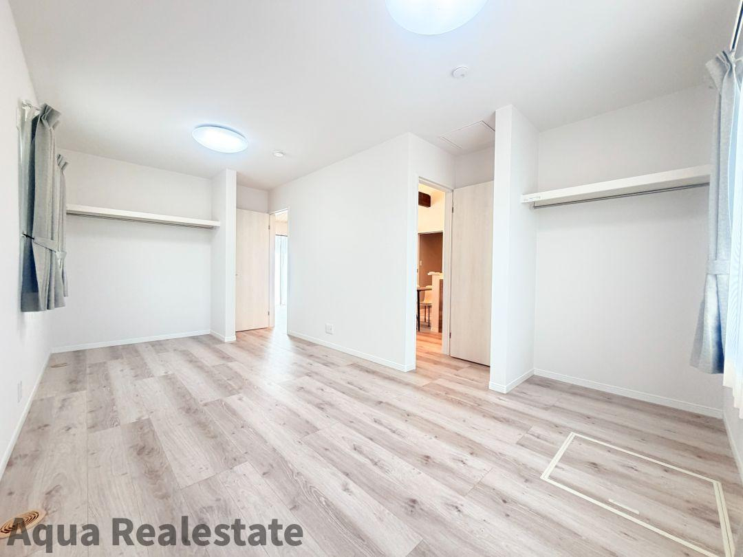 高松市仏生山町　Ｄ号地モデルハウスの洋室|ゆったりした洋室です