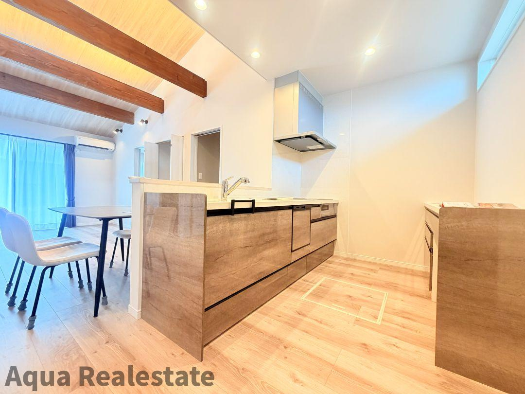 高松市仏生山町　Ｄ号地モデルハウスのキッチン|きれいなキッチンです