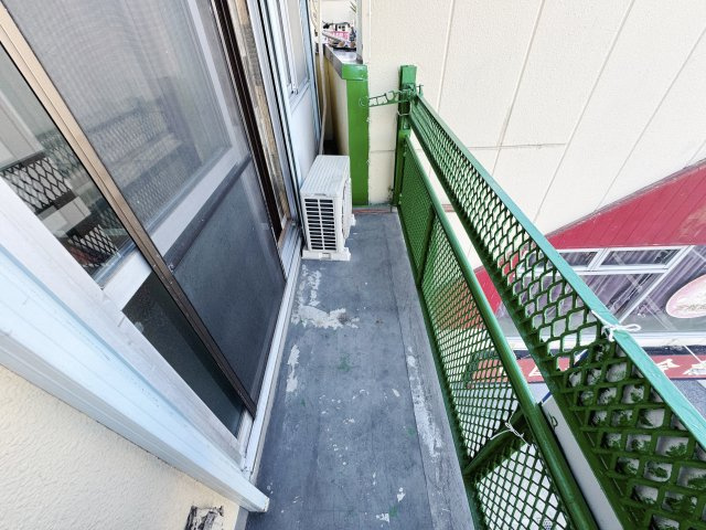 重谷ビルのバルコニー