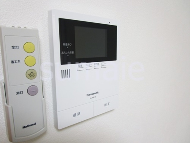 プラージュ王子神谷のセキュリティ|モニター付きインターホンです☆彡