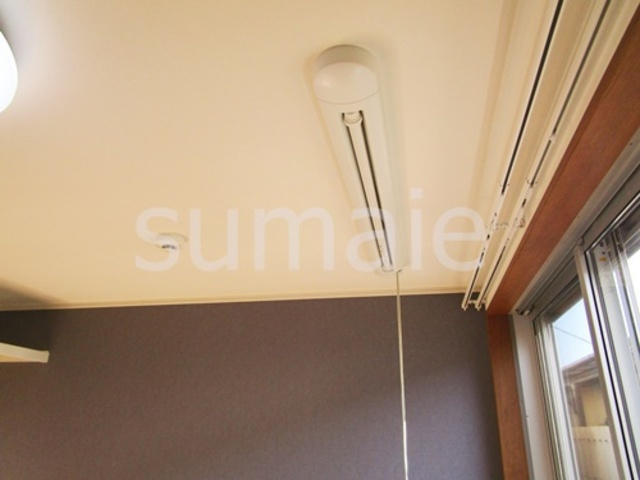 プラージュ王子神谷の設備|雨の日でも安心室内干し！