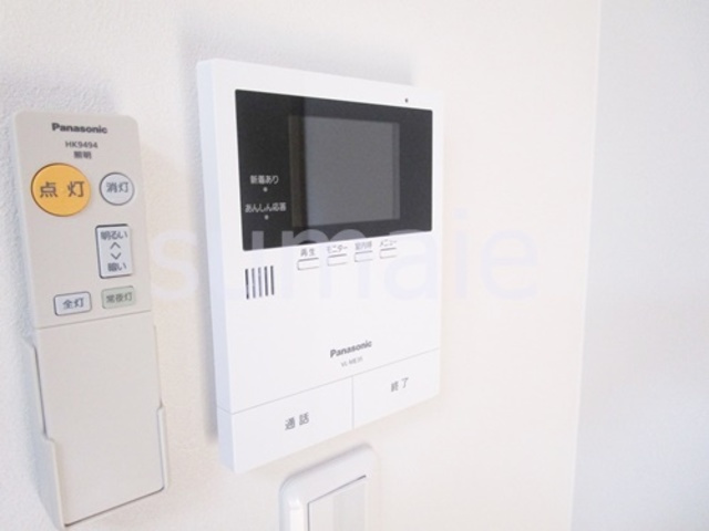 プラージュ王子神谷のセキュリティ|モニター付きインターホンです☆彡