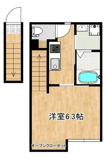 プラージュ王子神谷の間取り|間取り☆