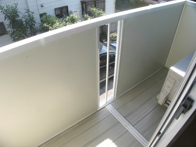 エバーパティオＨＡのバルコニー|ベランダです