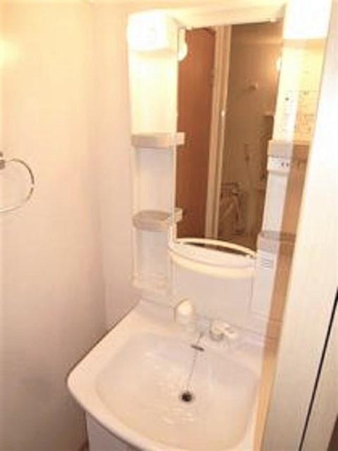 アパートメントK-Iの洗面所|シャンプードレッサー。