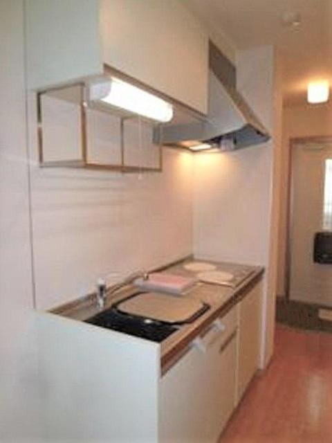 アパートメントK-Iのキッチン|IHコンロ