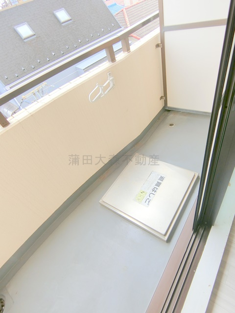 ベルサイユ池上第3のバルコニー