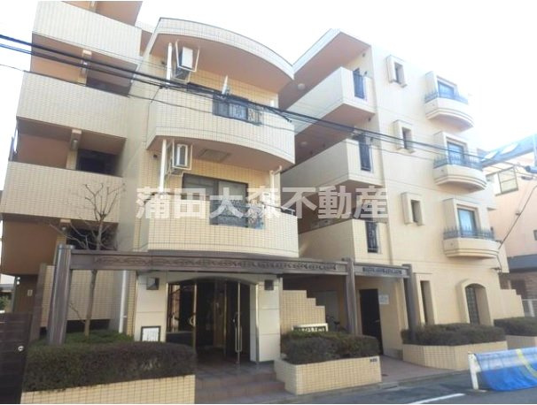 ベルサイユ池上第3の外観|1991年1月築　RC鉄筋コンクリート造地上5階建て総戸数42戸
東京都大田区東矢口1丁目　JR京浜東北線蒲田駅徒歩14分、東急池上線蓮沼駅徒歩5分