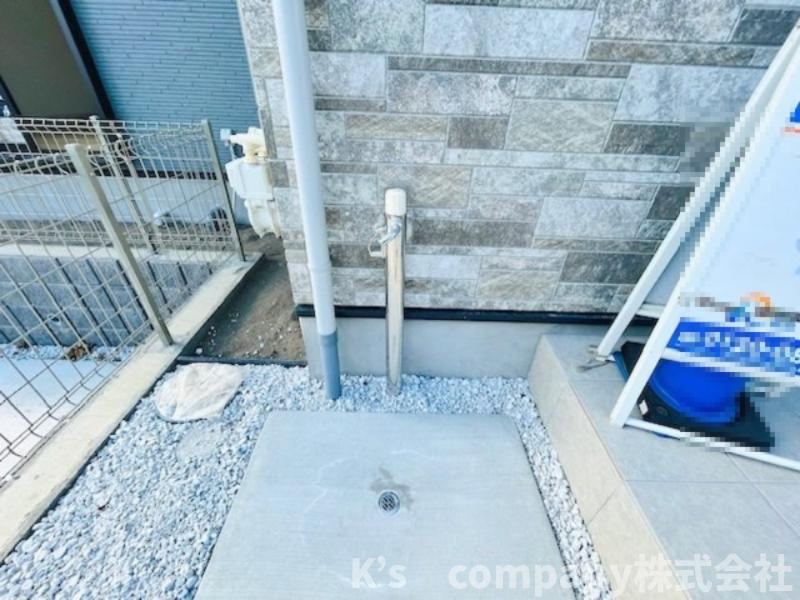 茅ヶ崎市平和町　新築戸建　2号棟のその他|外水栓付◇