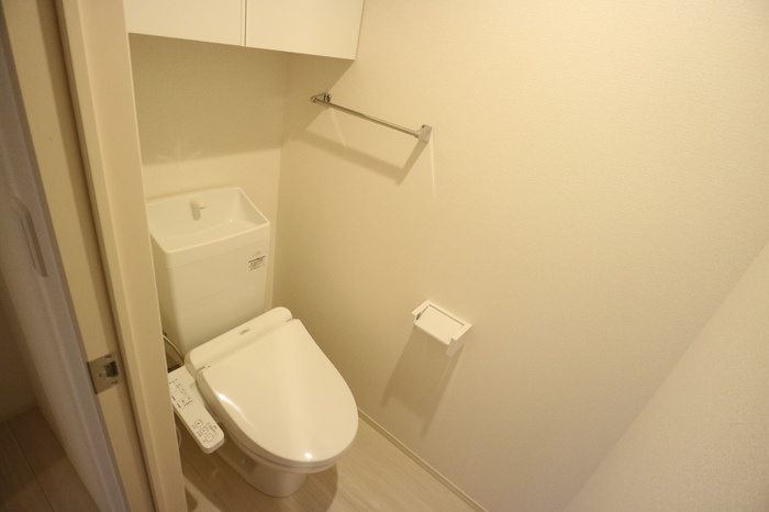 ベルプラージュ魚住のトイレ