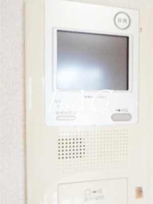 【セキュリティ】 | グリーンフィールド小竹向原 | モニター付きインターホンです。