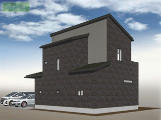 【外観パース】 | 当社で現地販売会開催中　大手建売メーカーの建築条件付き　旭町　全7区画　5区画