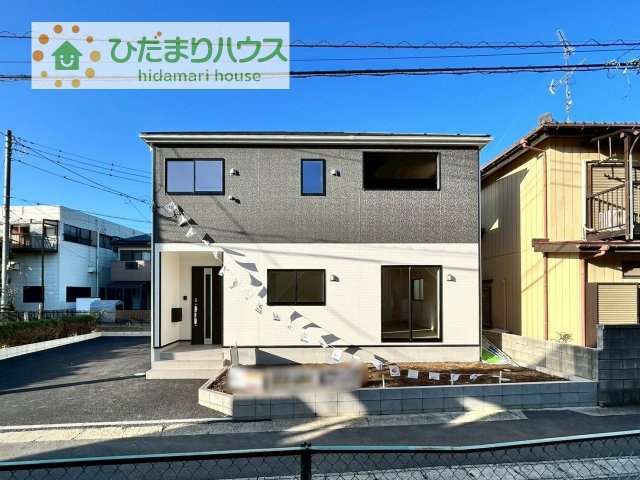 【外観】 | 常総市豊岡町第3　新築戸建 | たっぷりの陽光と心地よい風が舞い込む住まい♪