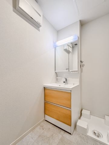 さいたま市中央区八王子２丁目のアパートの洗面所