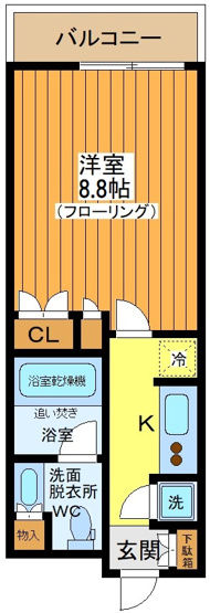 【間取り】 | パークアクシス学芸大学