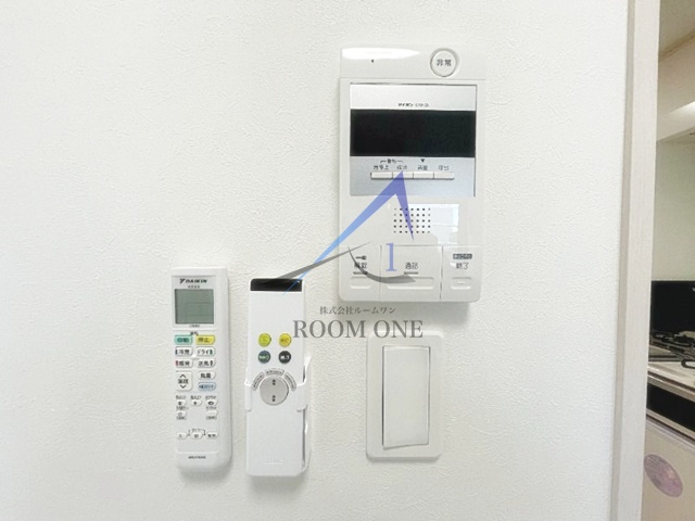 ノーザンロード五反野のセキュリティ|モニター付きインターホンです。