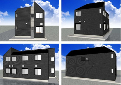 【外観パース】 | 栗原三丁目2